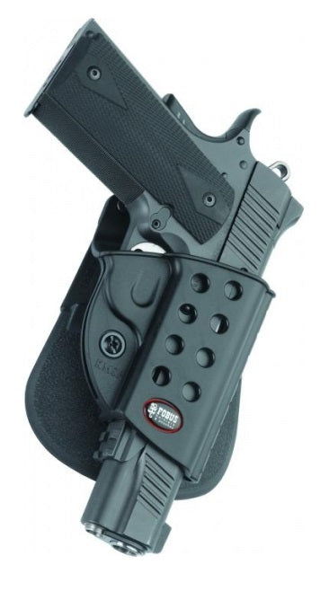 Fobus 1911 Style Paddle Holster with 4500 Double Magazine Holster Combo - 1911-4500